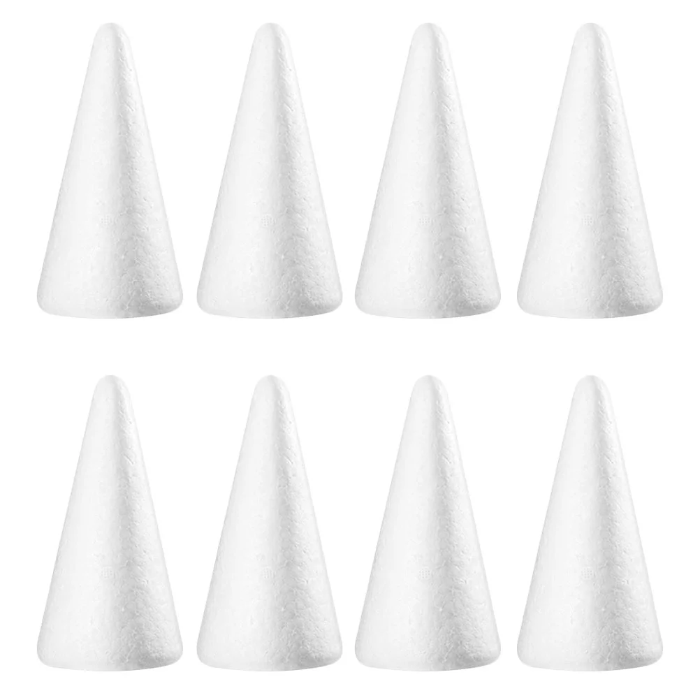 8 Pcs Kid Christmas Tree Foam Cone Children DIY Decor Toy Xmas Foams White Cone-shaped
8 Pcs Kid Christmas Tree Foam Cone Children DIY Decor Toy Xmas Foams White Cone-shaped