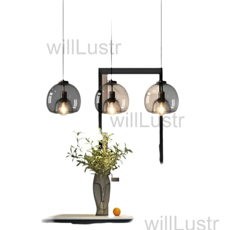 Креативный стеклянный подвесной светильник в виде яблока, дымчатый янтарный прозрачный подвесной светильник, магазин отеля, столовая, кафе-бар, подвесная потолочная люстра
Креативный стеклянный подвесной светильник в виде яблока, дымчатый янтарный прозрачный подвесной светильник, магазин отеля, столовая, кафе-бар, подвесная потолочная люстра