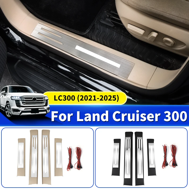 For 2021-2025 Toyota Land Cruiser 300 LED Door Sill Panel Replacement Part lc300 Interior Modification Accessories Welcome Pedal
For 2021-2025 Toyota Land Cruiser 300 LED Door Sill Panel Replacement Part lc300 Interior Modification Accessories Welcome Pedal