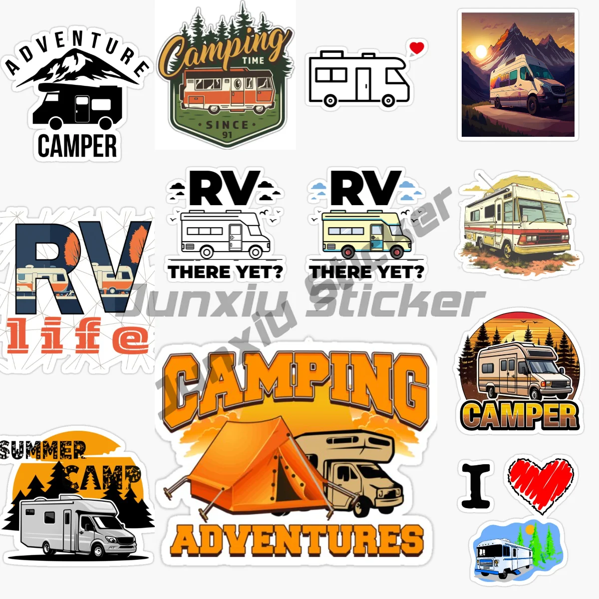 CAMPING VAN LIFE ADVENTURE HAPPY CAMPER Car Sticker Self Adhesive Car Truck Van Bumper Window Laptop Cup Wall PVC Decal
CAMPING VAN LIFE ADVENTURE HAPPY CAMPER Car Sticker Self Adhesive Car Truck Van Bumper Window Laptop Cup Wall PVC Decal