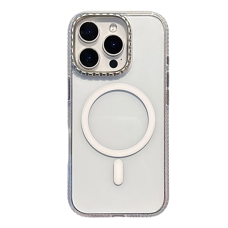 Active Touch Camera Button Shockproof MagSafe Phone Case For iPhone 17 17pro max 16 Pro 15 Pro Transparent Wireless Charge Cover
Active Touch Camera Button Shockproof MagSafe Phone Case For iPhone 17 17pro max 16 Pro 15 Pro Transparent Wireless Charge Cover