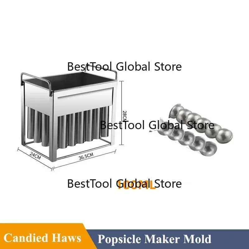 Stainless Steel Ice Lolly Popsicle Mold Rack Frozen Lolly Popsicle Ice Pop Maker Homemade Ice Cream Mold with Popsicle Holder
Stainless Steel Ice Lolly Popsicle Mold Rack Frozen Lolly Popsicle Ice Pop Maker Homemade Ice Cream Mold with Popsicle Holder