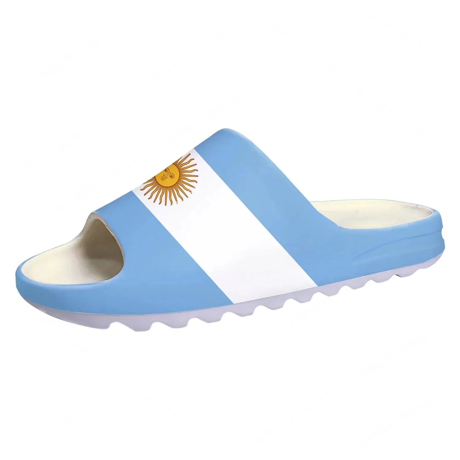 Argentine Flag Soft Sole Sllipers Home Clogs Step on Water Shoes Mens Womens Teenager Beach Argentina Customize on Shit Sandals
Argentine Flag Soft Sole Sllipers Home Clogs Step on Water Shoes Mens Womens Teenager Beach Argentina Customize on Shit Sandals