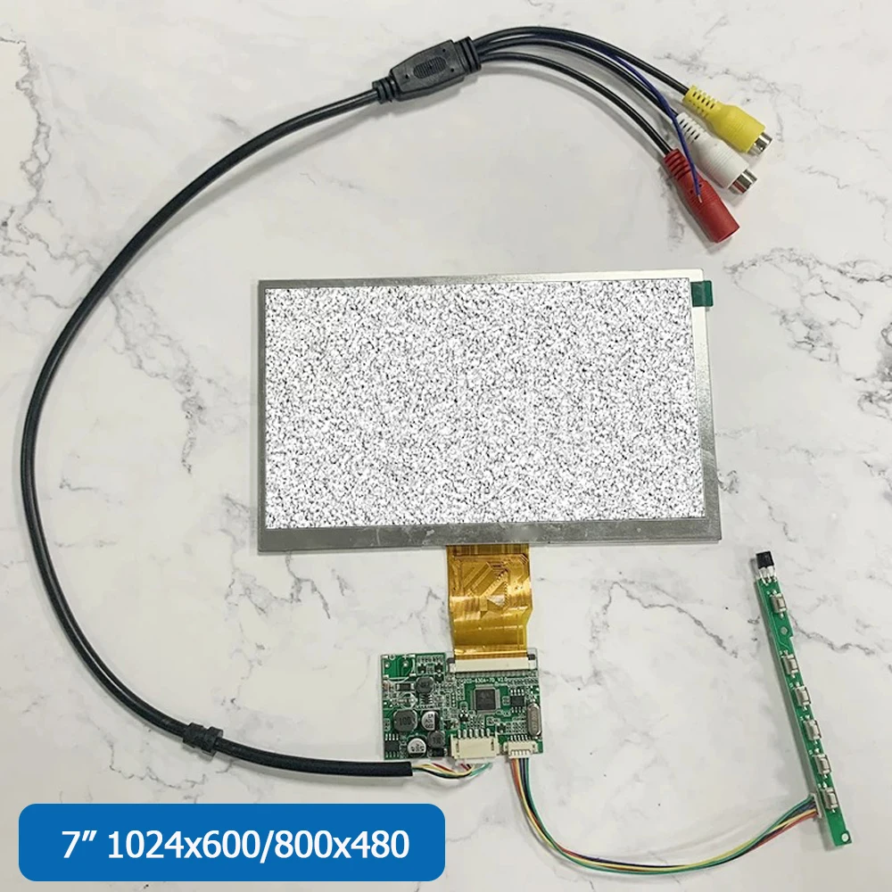 7-дюймовый ЖК-дисплей, плата контроллера, комплект модуля дисплея 1024x600, 800x480, AV-вход для аэрофотосъемки, передача изображения/FPV
7-дюймовый ЖК-дисплей, плата контроллера, комплект модуля дисплея 1024x600, 800x480, AV-вход для аэрофотосъемки, передача изображения/FPV