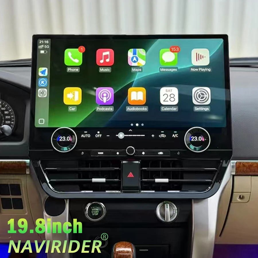 19.8" Android 13 Car Radio Touch Screen For Toyotas Lands Cruisers LC200 LC300 2008-2015 Carplay GPS Video Player Multimedia HU
19.8" Android 13 Car Radio Touch Screen For Toyotas Lands Cruisers LC200 LC300 2008-2015 Carplay GPS Video Player Multimedia HU
