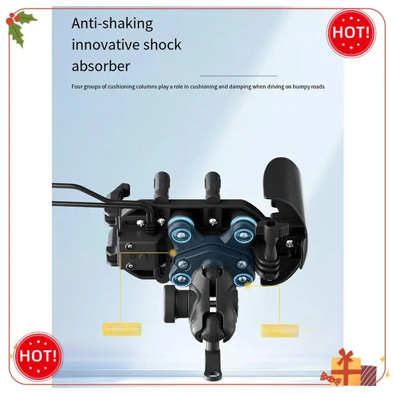 Durable-New Handlebar Mount 15W Wireless Charging Shockproof Bike Cellphone Support Anti-Theft Mobile Phone Mount Waterproof
Durable-New Handlebar Mount 15W Wireless Charging Shockproof Bike Cellphone Support Anti-Theft Mobile Phone Mount Waterproof