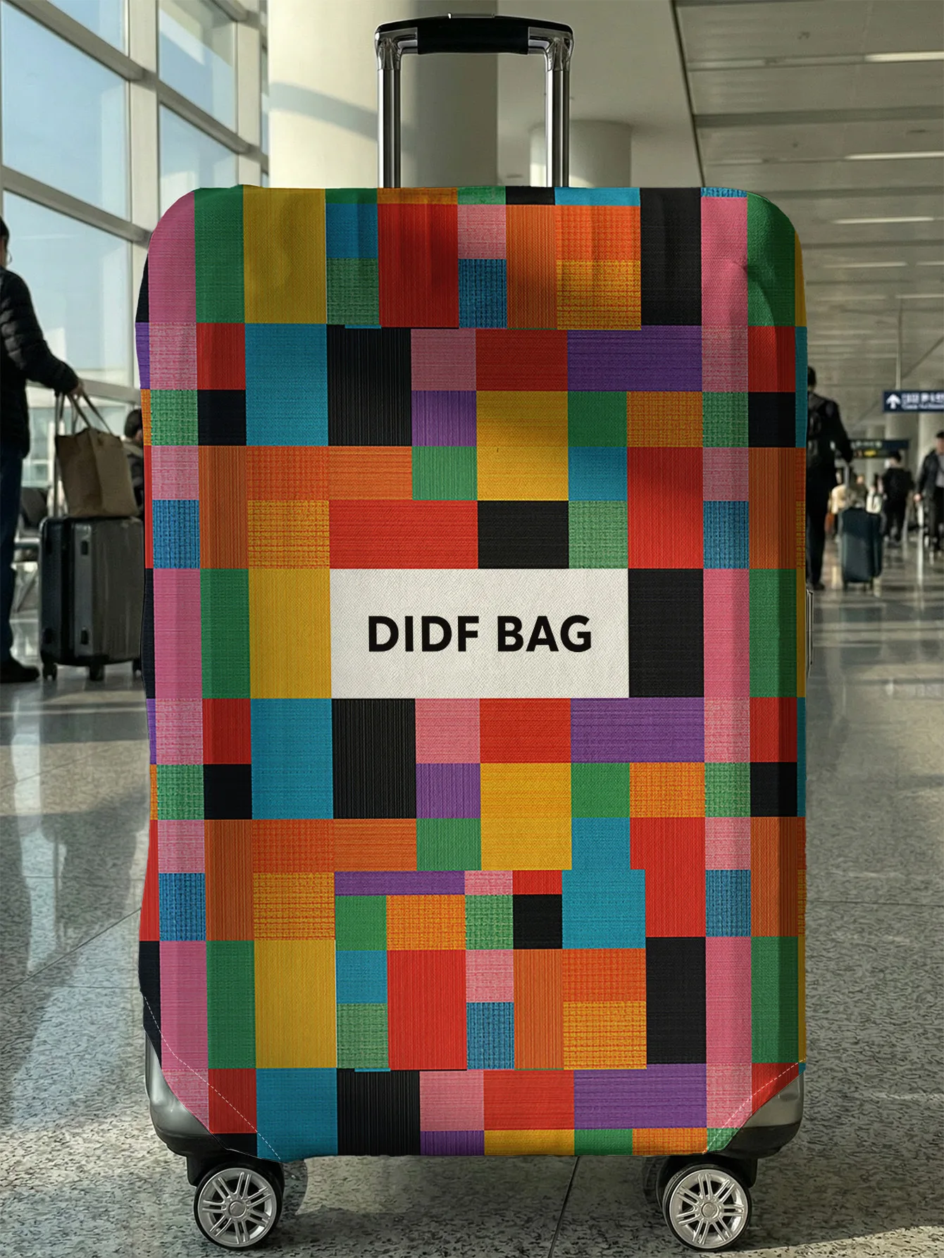 Красочный чехол для багажа с узором в виде шахматной доски DIDF BAG, подходит для чемоданов 18-32 дюймов, чехол для ручки чемодана, дорожные аксессуары
Красочный чехол для багажа с узором в виде шахматной доски DIDF BAG, подходит для чемоданов 18-32 дюймов, чехол для ручки чемодана, дорожные аксессуары