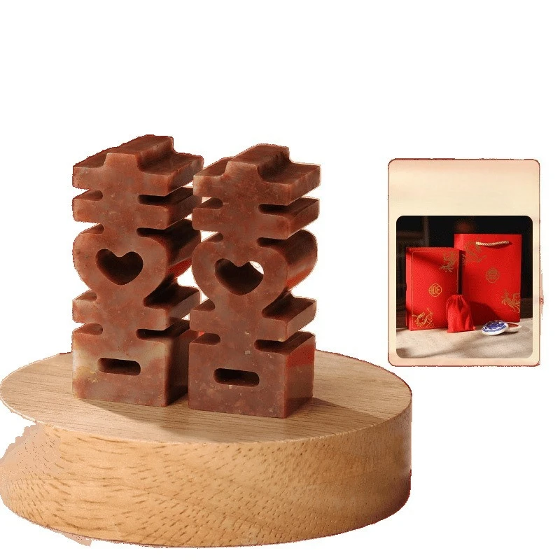 Double Happiness Gifts Couple Chapters Souvenir Shoushan Stone Qixi Festival Gifts
Double Happiness Gifts Couple Chapters Souvenir Shoushan Stone Qixi Festival Gifts