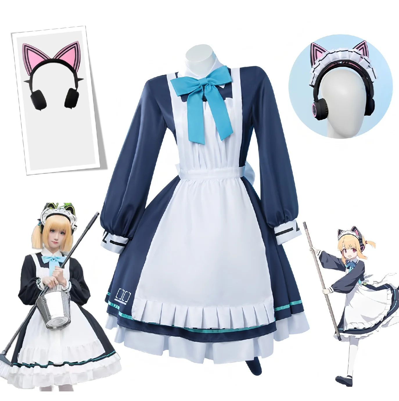 Blue Archive Momoito Saiha Cosplay Costume Full Set Halloween Party Outfit Props Blue Archive Anime Women Character Accessories
Blue Archive Momoito Saiha Cosplay Costume Full Set Halloween Party Outfit Props Blue Archive Anime Women Character Accessories