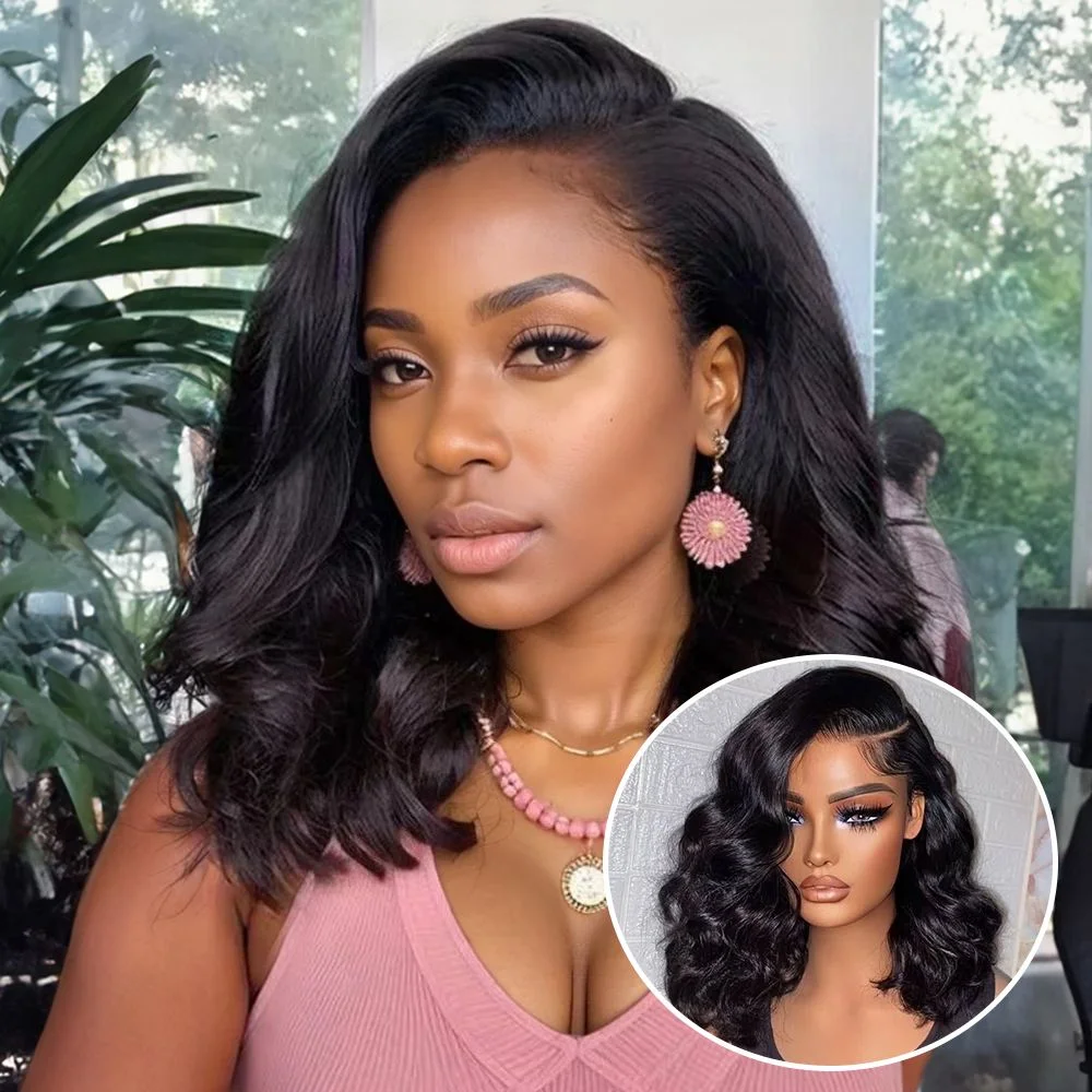 Clearance 13x4 Lace Front Bob Human Hair Wig Pre Cut Lace Glueless Bob Wig Pre Bleached Knots Lace Frontal Human Hair Wig
Clearance 13x4 Lace Front Bob Human Hair Wig Pre Cut Lace Glueless Bob Wig Pre Bleached Knots Lace Frontal Human Hair Wig