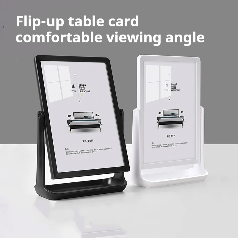 Акриловая настольная подставка для карточек формата А4, настольная ценник, витрина, держатель для таблички А5 для эффективной продвижения 
Акриловая настольная подставка для карточек формата А4, настольная ценник, витрина, держатель для таблички А5 для эффективной продвижения