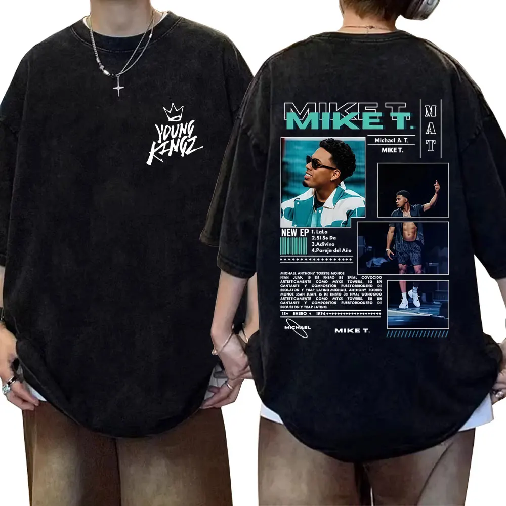 Washed Vintage Rapper Myke Towers 2025 T-shirt Men Women Hip Hop Fashion Oversized T Shirt Men's Cotton Casual Crewneck T-shirts
Washed Vintage Rapper Myke Towers 2025 T-shirt Men Women Hip Hop Fashion Oversized T Shirt Men's Cotton Casual Crewneck T-shirts