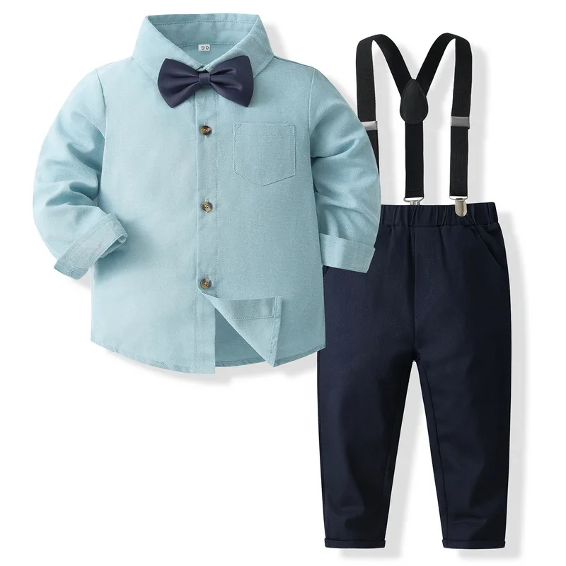 4Piece Spring Autumn Baby Boy Clothes Korean Fashion Gentleman Tie Long Sleeve Cotton Tops+Pants Boutique Kids Clothing B212
4Piece Spring Autumn Baby Boy Clothes Korean Fashion Gentleman Tie Long Sleeve Cotton Tops+Pants Boutique Kids Clothing B212