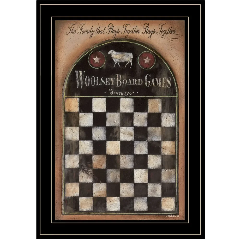 Pam Britton Board Game Wall Art Framed Print Ready To Hang Black Frame Retro Gaming Decor For Living Room Office Man Cave Gift 
Pam Britton Board Game Wall Art Framed Print Ready To Hang Black Frame Retro Gaming Decor For Living Room Office Man Cave Gift