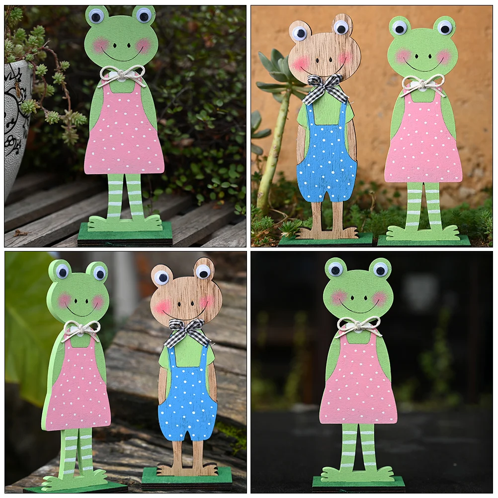 Wooden Frog nament Crafts Desktop Decoration Easter Tabletop Adornment Frogs Retro Unique Design Indoor Home Quality Material
Wooden Frog nament Crafts Desktop Decoration Easter Tabletop Adornment Frogs Retro Unique Design Indoor Home Quality Material