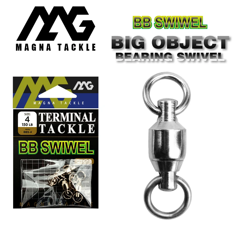 MAG Fishing BB SWIWEL сильный большой объект высокоскоростной подшипник вращающееся кольцо разъем гигантский объект кольцо из нержавеющей стали
MAG Fishing BB SWIWEL сильный большой объект высокоскоростной подшипник вращающееся кольцо разъем гигантский объект кольцо из нержавеющей стали