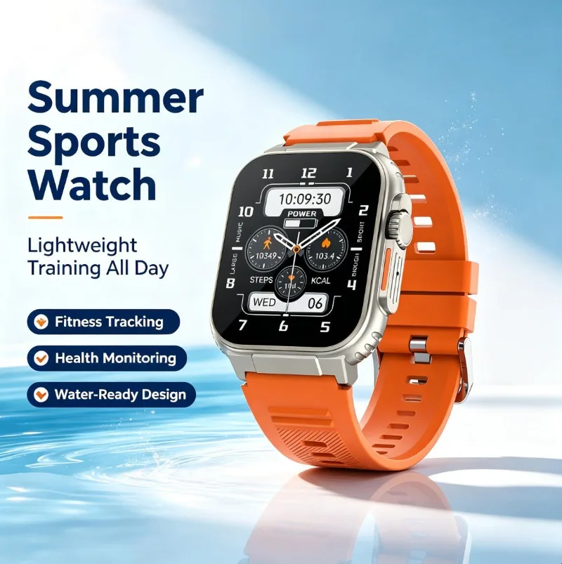 New Sports Smart Watch, All-in-One Built-in GPS Tracker & Bluetooth Earphones, HD Sound Bluetooth Calling
New Sports Smart Watch, All-in-One Built-in GPS Tracker & Bluetooth Earphones, HD Sound Bluetooth Calling