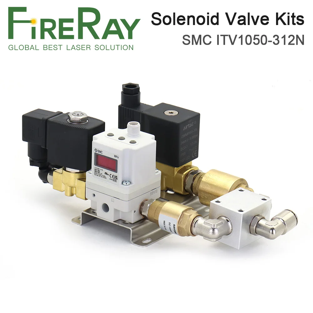 FireRay Solenoid Valve Kits 24V ITV2050-313N Pneumatic Equipment For Fiber Laser Metal Cutting Machine
FireRay Solenoid Valve Kits 24V ITV2050-313N Pneumatic Equipment For Fiber Laser Metal Cutting Machine