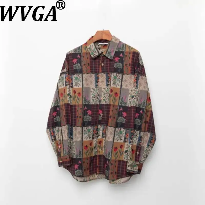 WVGA Spring Autumn New Men's Chinese Style Ethnic Printed Turn-down Collar Long Sleeved Shirts Niche Chic Casual Tops Ins W25156
WVGA Spring Autumn New Men's Chinese Style Ethnic Printed Turn-down Collar Long Sleeved Shirts Niche Chic Casual Tops Ins W25156