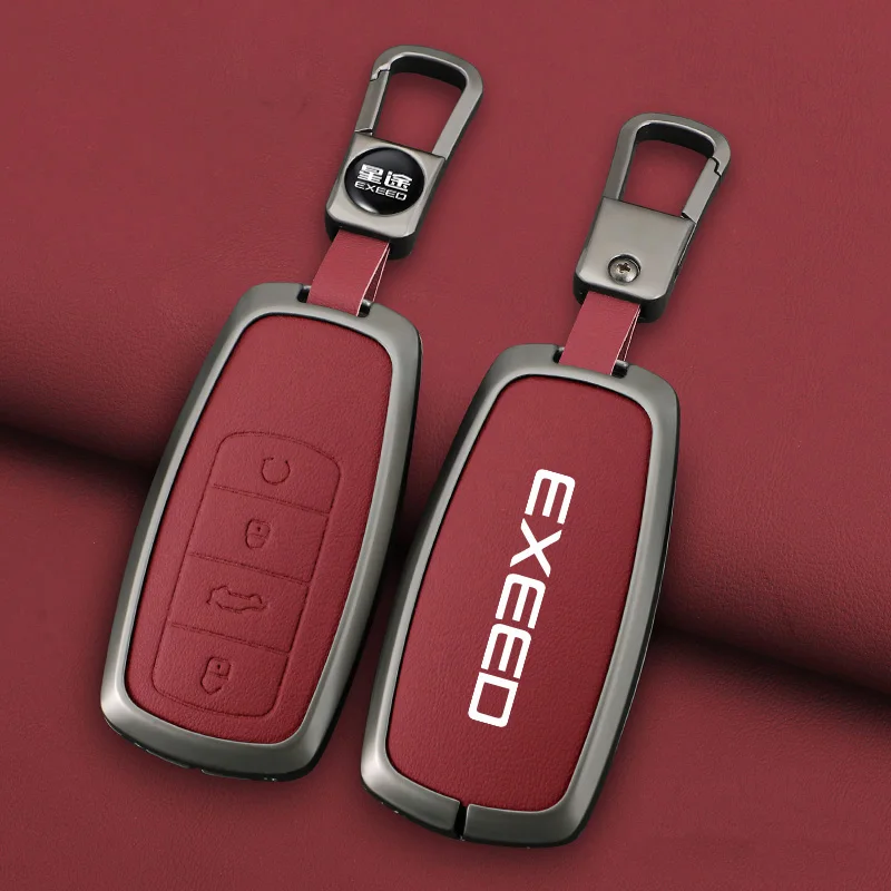 Car Remote Key Case Cover Holder Shell For Chery EXEED RX Suv 2023-Present Zinc Alloy Leather Protector Keychain Accessories
Car Remote Key Case Cover Holder Shell For Chery EXEED RX Suv 2023-Present Zinc Alloy Leather Protector Keychain Accessories