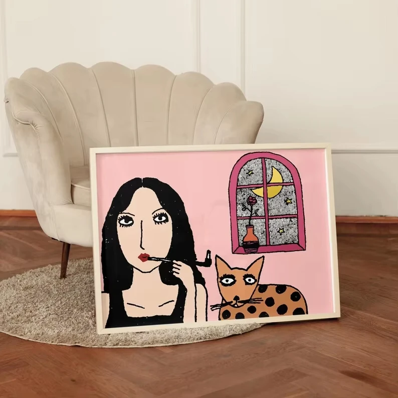 500/1000/1200/2000 PCS Jigsaw Puzzles Abstract Cat Smoking Girl Family Activity Games for Gameroom Bedroom Home Decor Frameless
500/1000/1200/2000 PCS Jigsaw Puzzles Abstract Cat Smoking Girl Family Activity Games for Gameroom Bedroom Home Decor Frameless