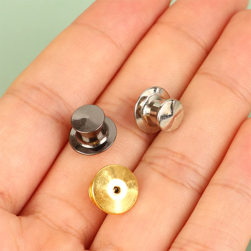 10Pcs Metal Locking Pin Backs For DIY Brooch Badge Name Tag Pins Keepers Locking Clasp Jewelry Craft Gun Black Color
10Pcs Metal Locking Pin Backs For DIY Brooch Badge Name Tag Pins Keepers Locking Clasp Jewelry Craft Gun Black Color