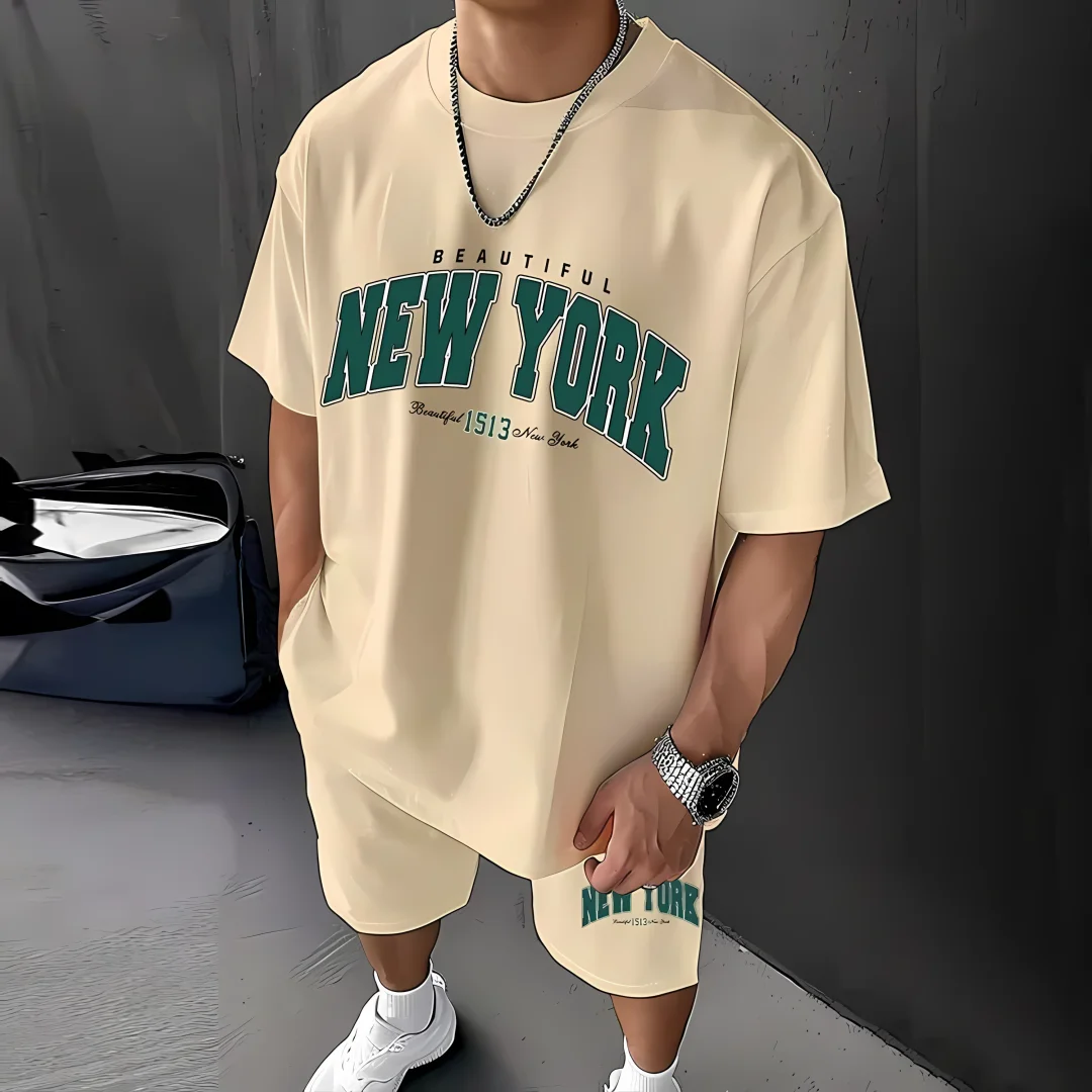 New trend men's casual quick drying breathable suit men's T-shirt top short sleeved shorts sports suit
New trend men's casual quick drying breathable suit men's T-shirt top short sleeved shorts sports suit