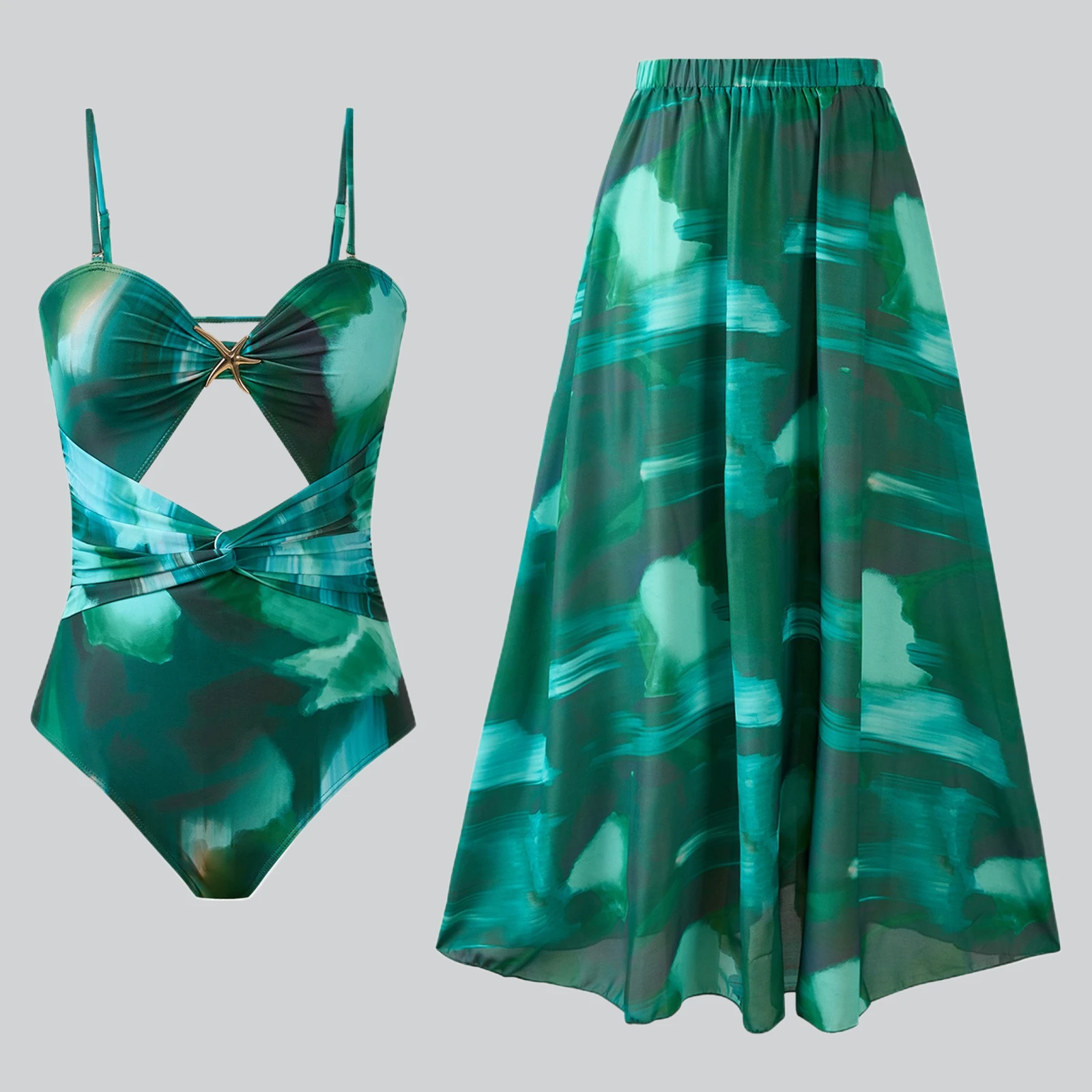 Sexy Modest Skirted Two-Piece Bikini Set Women Bestseller Quick Dry Beachwear Plus Size Swimwear Women Swimsuit
Sexy Modest Skirted Two-Piece Bikini Set Women Bestseller Quick Dry Beachwear Plus Size Swimwear Women Swimsuit