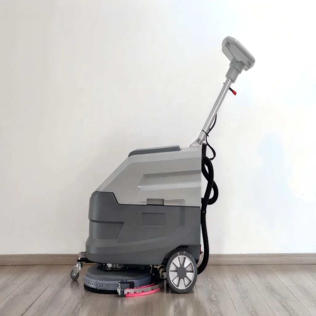 High Quality Electric Floor Scrubber Hand Push Floor Cleaning Machine for Supermarket and School
High Quality Electric Floor Scrubber Hand Push Floor Cleaning Machine for Supermarket and School