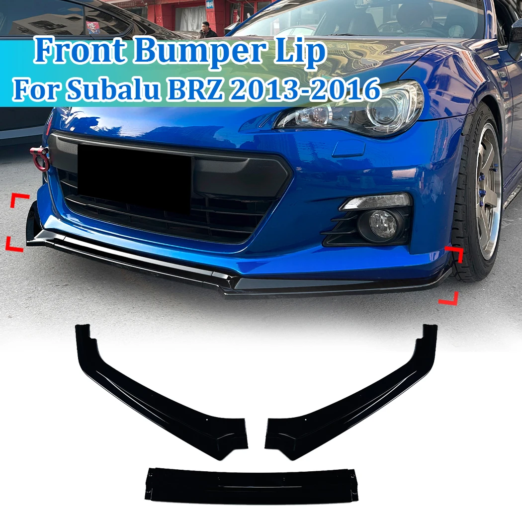 Car Front Bumper Lip For Subalu BRZ 2013-2016 Spoiler Splitter Diffuser Cover Canards Tuning Kit Glossy Black Front
Car Front Bumper Lip For Subalu BRZ 2013-2016 Spoiler Splitter Diffuser Cover Canards Tuning Kit Glossy Black Front