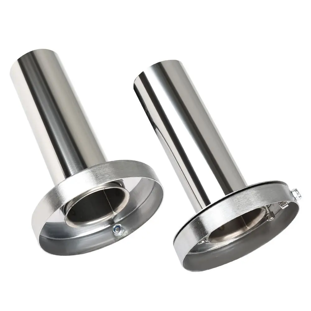 304 Stainless Steel Exhaust Muffler Tip Universal Stainless Chrome Tailpipe Muffler Tip Non-removable Adjustable
304 Stainless Steel Exhaust Muffler Tip Universal Stainless Chrome Tailpipe Muffler Tip Non-removable Adjustable