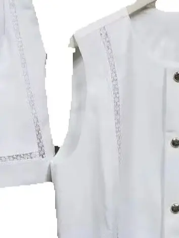 Spring/Summer Women O-Neck Sleeveless Hollow Solid Loose Set Single Breasted Vest + Elastic Waist A-line Office Fashion Shorts
Spring/Summer Women O-Neck Sleeveless Hollow Solid Loose Set Single Breasted Vest + Elastic Waist A-line Office Fashion Shorts