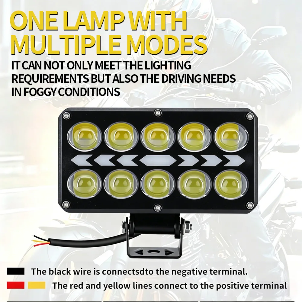 Motorcycle Led Lights Headlights Flashing High Low Beam Fog Lamps for OffRoad Car Trucks 12V 24V Lens Headlight Driving Light
Motorcycle Led Lights Headlights Flashing High Low Beam Fog Lamps for OffRoad Car Trucks 12V 24V Lens Headlight Driving Light