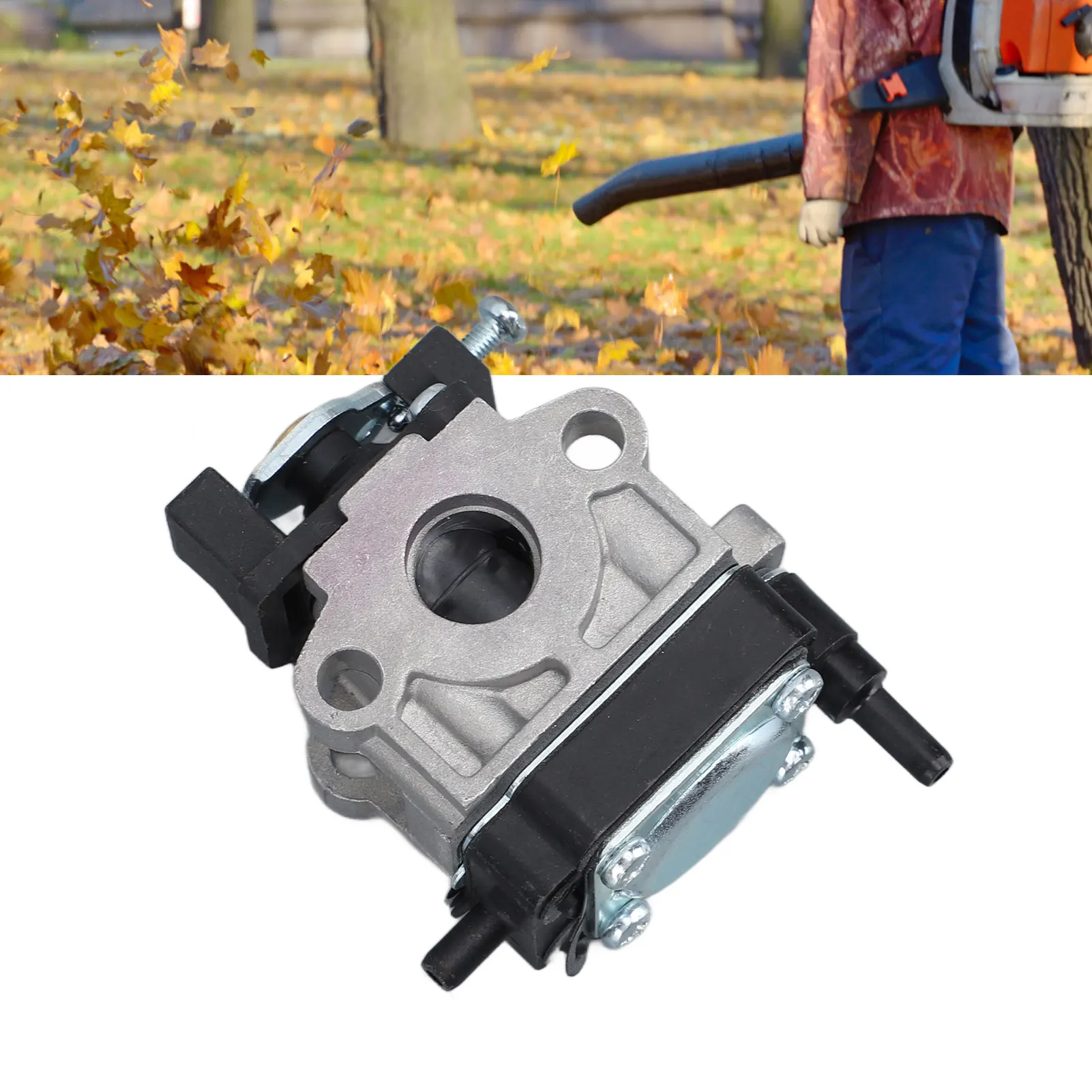 Leaf Blower Carburetor Set Leaf Blower Carburetor Sparking Plug Air Filter Sponge Primer Bulb Assembly Set for Hitachi RB24EA
Leaf Blower Carburetor Set Leaf Blower Carburetor Sparking Plug Air Filter Sponge Primer Bulb Assembly Set for Hitachi RB24EA