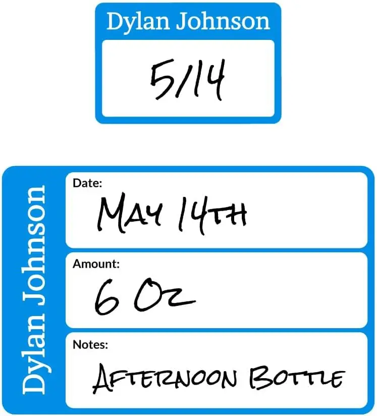 Personalized Baby Bottle Labels for Daycare (20 Labels) - Waterproof, Reusable Name Tags for Bottles, Sippy Cups & Snacks
Personalized Baby Bottle Labels for Daycare (20 Labels) - Waterproof, Reusable Name Tags for Bottles, Sippy Cups & Snacks