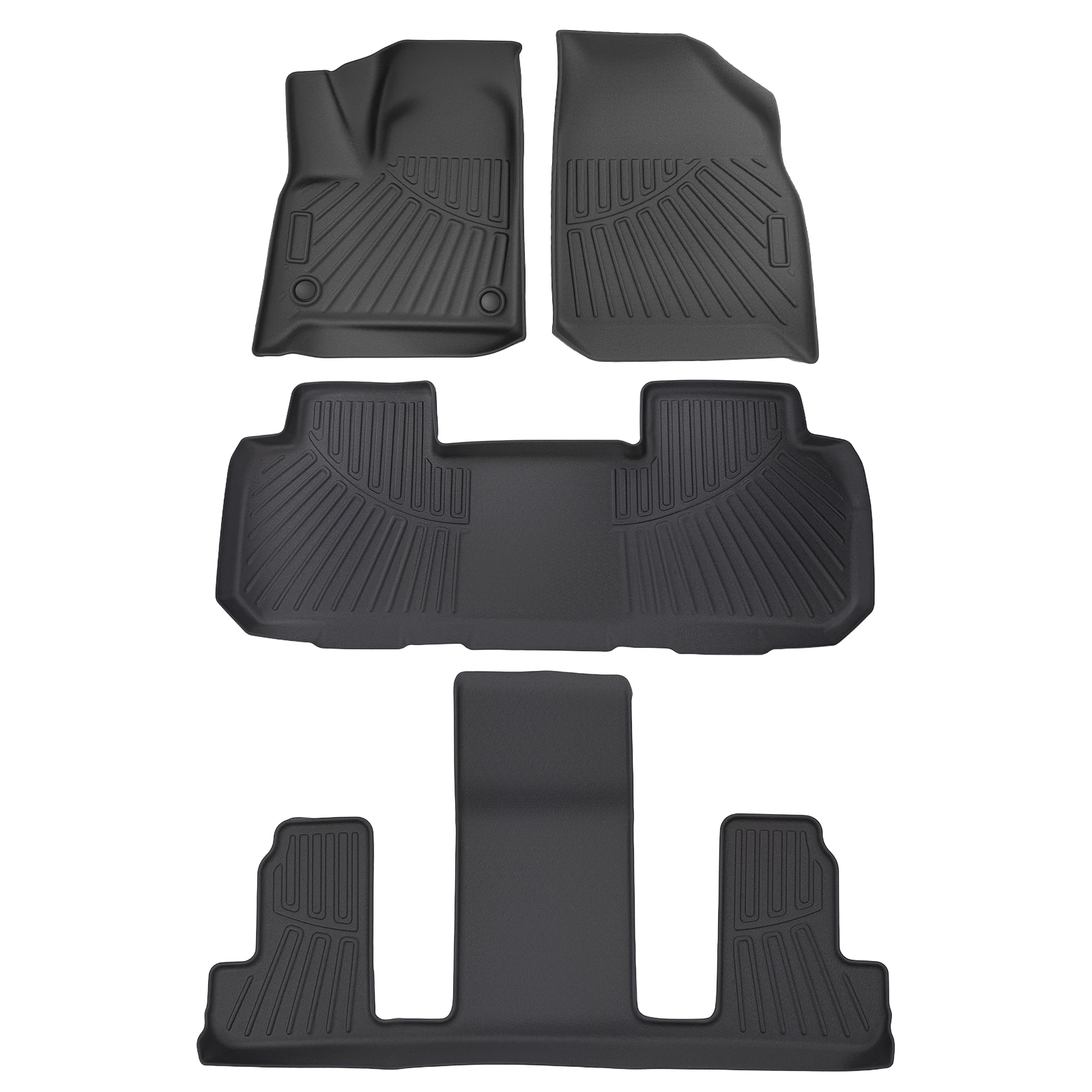 Floor Liners Floor Mats for Buick Enclave 2018-2024 TPE Rubber Black All Weather
Floor Liners Floor Mats for Buick Enclave 2018-2024 TPE Rubber Black All Weather
