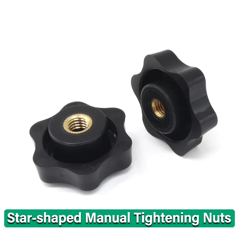 Green Product5/10pcs Star-shaped Manual Tightening Nuts M4 M5 M6 M8 M10 Black Handle Nut Thumb Nut Clampsing Knob Manual Nut
Green Product5/10pcs Star-shaped Manual Tightening Nuts M4 M5 M6 M8 M10 Black Handle Nut Thumb Nut Clampsing Knob Manual Nut