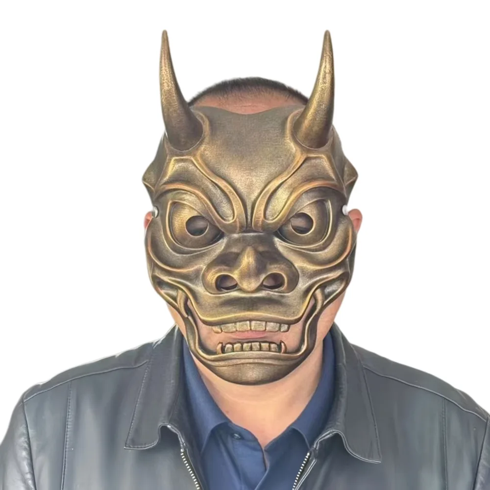 Halloween Japanese Prajna Mask Dance Party Dress up Mask Devil Mask
Halloween Japanese Prajna Mask Dance Party Dress up Mask Devil Mask
