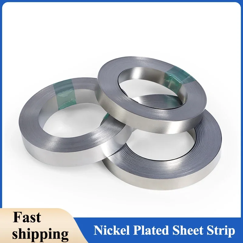 Nickel Plated Strip 18650 Li-ion Battery Nickel Sheet Plate Connector 0.1mm 0.2mm Steel Belt Spot Welding Machine Battery Welder
Nickel Plated Strip 18650 Li-ion Battery Nickel Sheet Plate Connector 0.1mm 0.2mm Steel Belt Spot Welding Machine Battery Welder