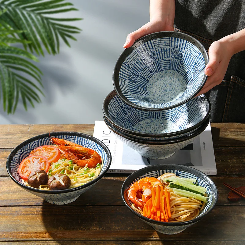 Yjq Japanese Ramen Bowl Sea Ripple Creative Hat Soup Bowl Commercial Beef Household Retro Bowl
Yjq Japanese Ramen Bowl Sea Ripple Creative Hat Soup Bowl Commercial Beef Household Retro Bowl