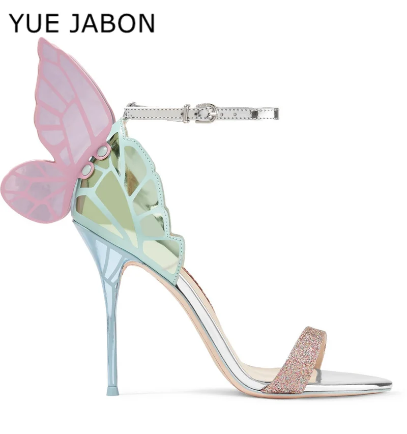 Brand Design Handmade Women Butterfly High Heels Sandals Exquisite beautiful Wing Shoes Female Banquet Party Dress Wedding Shoes
Brand Design Handmade Women Butterfly High Heels Sandals Exquisite beautiful Wing Shoes Female Banquet Party Dress Wedding Shoes
