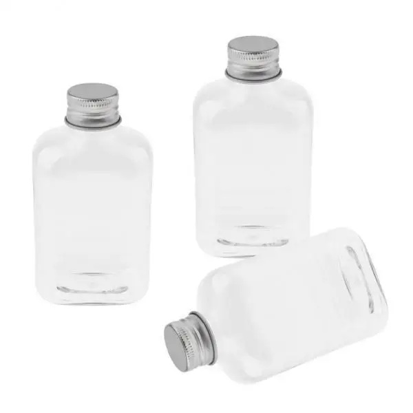 Refillable Empty Plastic Bottles with Screw Lid Transparent Makeup Container for Travel and Home Liquid Storage
Refillable Empty Plastic Bottles with Screw Lid Transparent Makeup Container for Travel and Home Liquid Storage