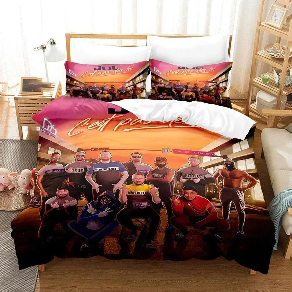 3D Printed JuL C'est Pas Des Lol Comfortable Duvet Quilt Cover Pillowcase Bedding Set Children Bedroom Decoration Home Textile
3D Printed JuL C'est Pas Des Lol Comfortable Duvet Quilt Cover Pillowcase Bedding Set Children Bedroom Decoration Home Textile
