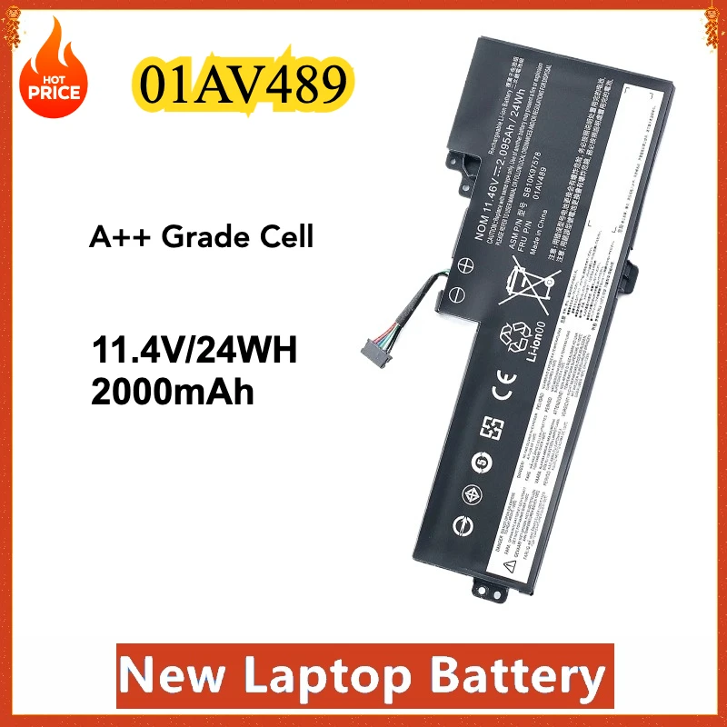 New 01AV420 01AV419 01AV421 01AV489 SB10K97577 Laptop Battery For Lenovo ThinkPad T470 T480 A475 A285 Series
New 01AV420 01AV419 01AV421 01AV489 SB10K97577 Laptop Battery For Lenovo ThinkPad T470 T480 A475 A285 Series