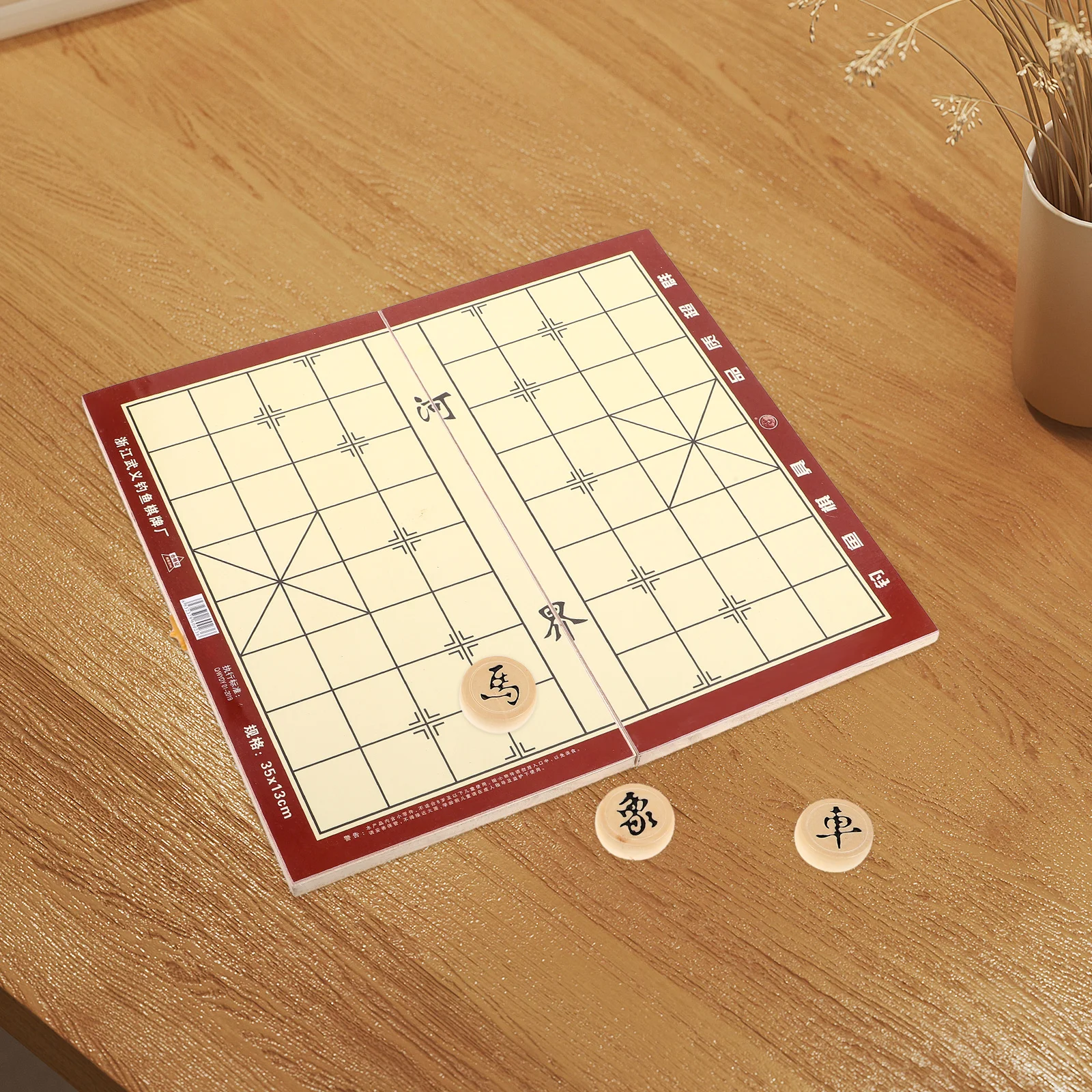 Chinese Chess Board Wooden Checkers Game Set Storage Foldable Chessboard Pupils Traditional Solid Wood Design
Chinese Chess Board Wooden Checkers Game Set Storage Foldable Chessboard Pupils Traditional Solid Wood Design