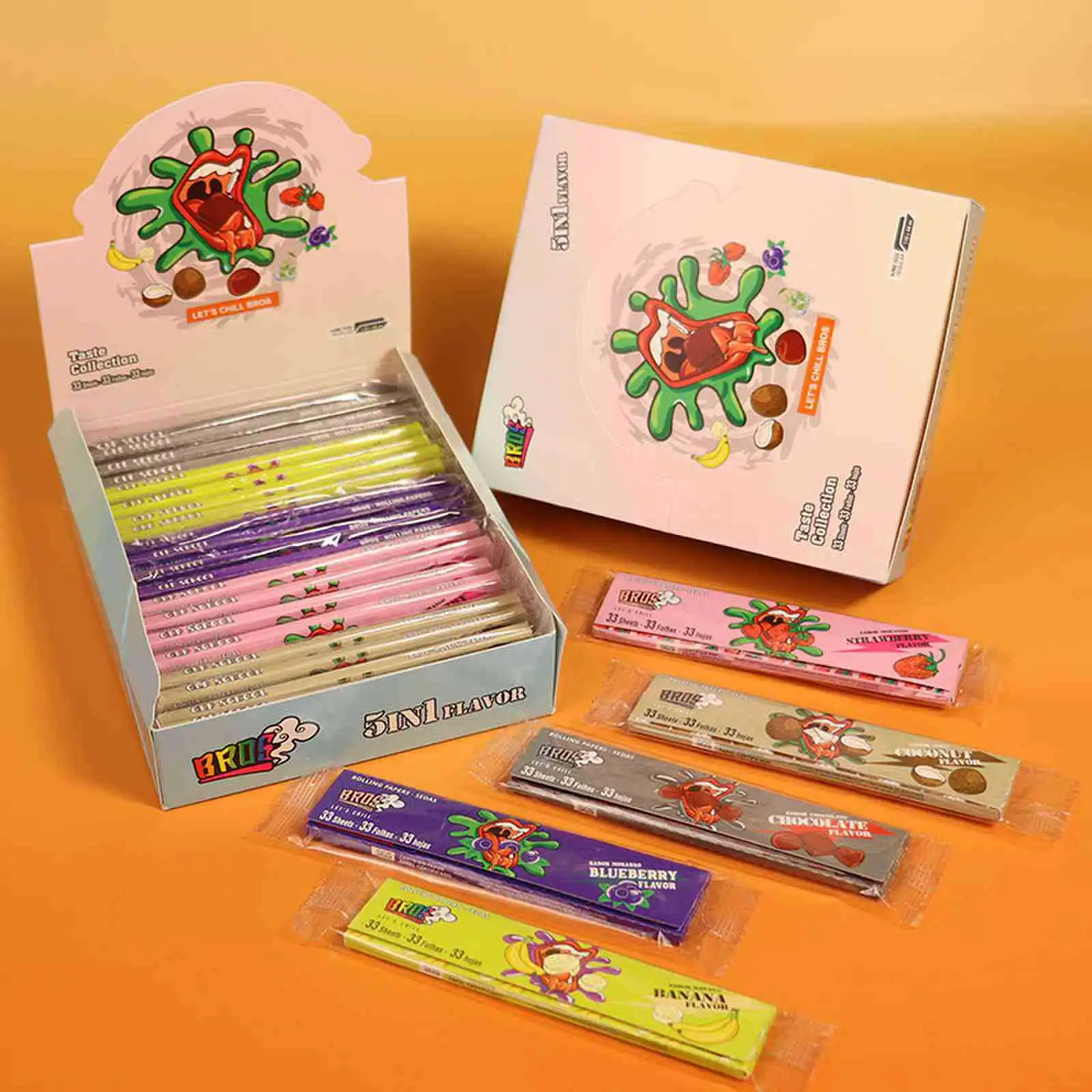 50pcs/Box Rolling Papers Candy Wrappers Creative Hollow Paper Slow Burn Pocket Size Paper for Hand Rolling Smoking Accessories
50pcs/Box Rolling Papers Candy Wrappers Creative Hollow Paper Slow Burn Pocket Size Paper for Hand Rolling Smoking Accessories