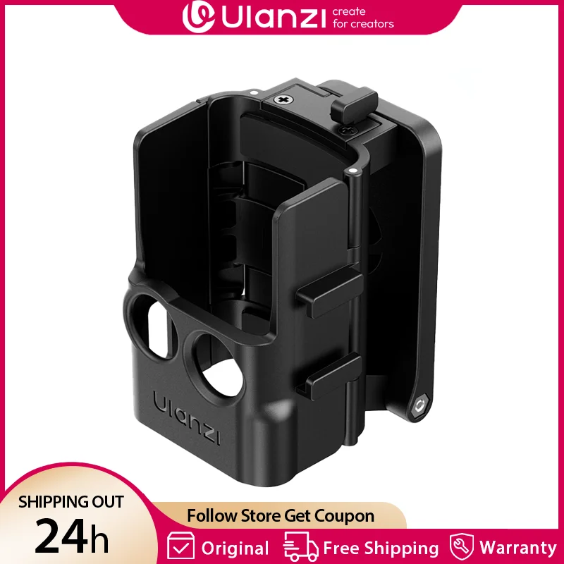 Ulanzi PK15 Pocket 3 Magnetic Mount Expansion Holder Mount for DJI OSMO Pocket 3 Cold Shoe 180° Adjustable Video Light Mount
Ulanzi PK15 Pocket 3 Magnetic Mount Expansion Holder Mount for DJI OSMO Pocket 3 Cold Shoe 180° Adjustable Video Light Mount