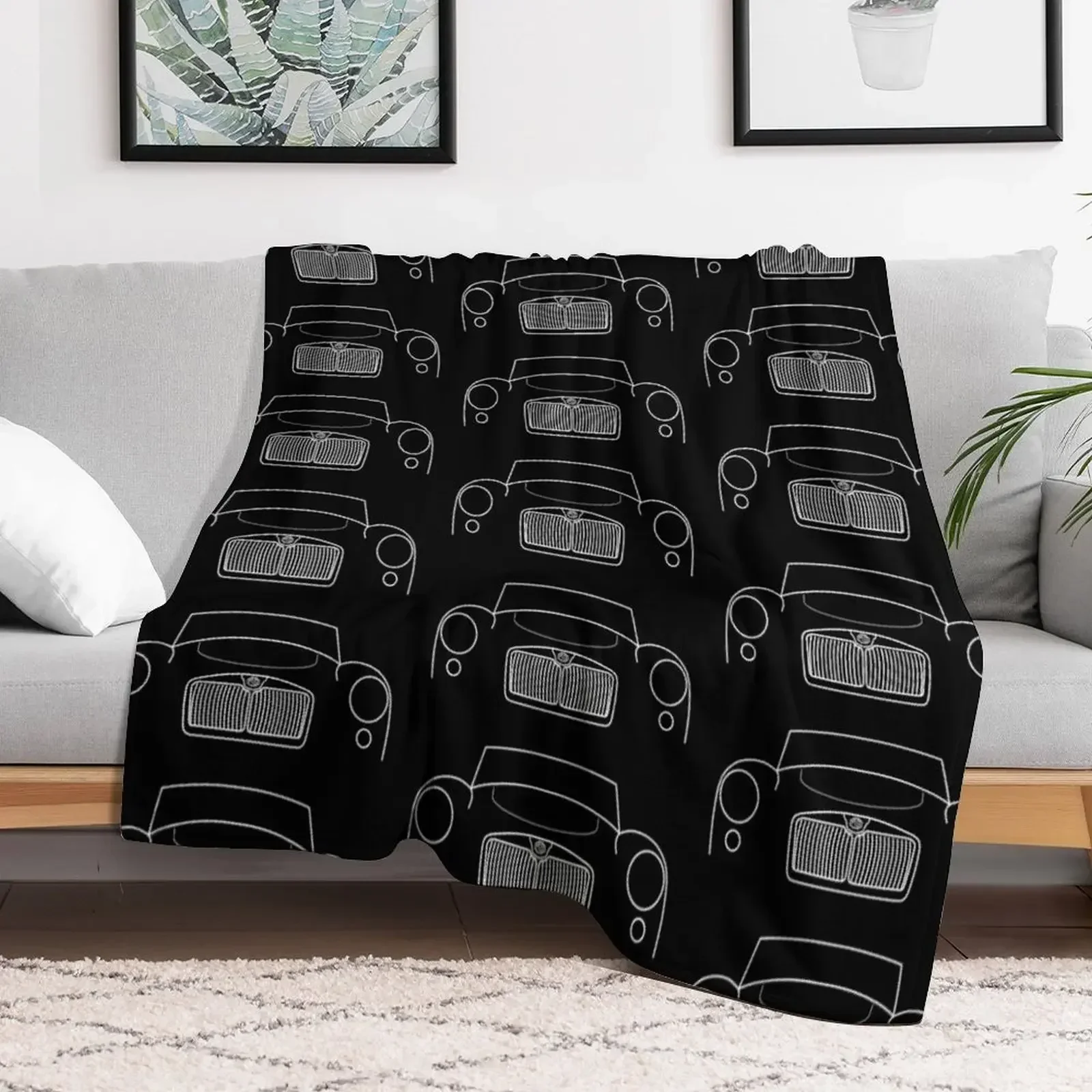 1961 MGA classic car outline graphic (white) Throw Blanket Nap Heavy bed plaid Hair Blankets
1961 MGA classic car outline graphic (white) Throw Blanket Nap Heavy bed plaid Hair Blankets