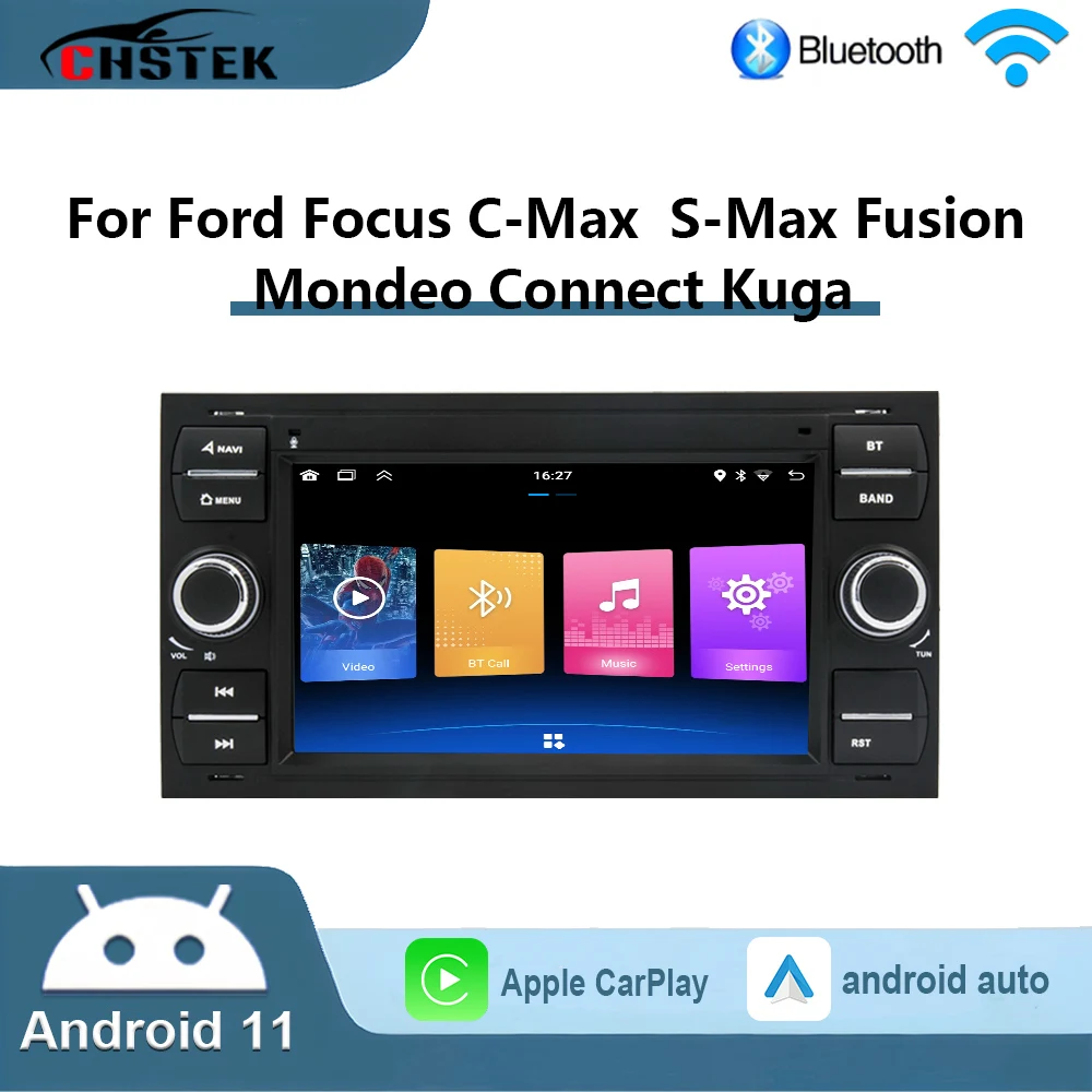 Автомобильный радиоприемник CHSTEK, мультимедийная навигация Carplay для Ford C-Max 2003-2010 S-Max 2007-2009 Connect 2007-2009 Android 11, Wi-Fi стерео
Автомобильный радиоприемник CHSTEK, мультимедийная навигация Carplay для Ford C-Max 2003-2010 S-Max 2007-2009 Connect 2007-2009 Android 11, Wi-Fi стерео