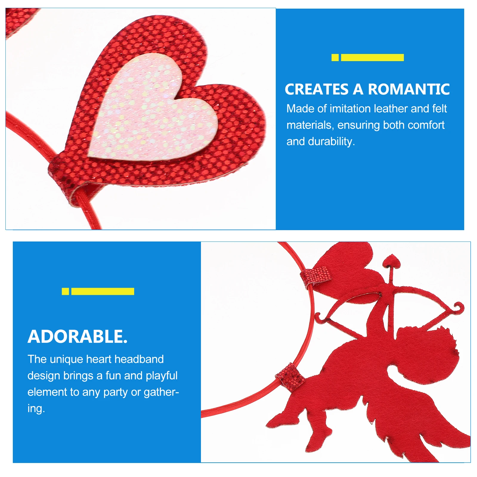 2pcs Heart Shaped Headb Red B for Valentine Party Photo Props Women Girls Birthday New Years Accessories
2pcs Heart Shaped Headb Red B for Valentine Party Photo Props Women Girls Birthday New Years Accessories